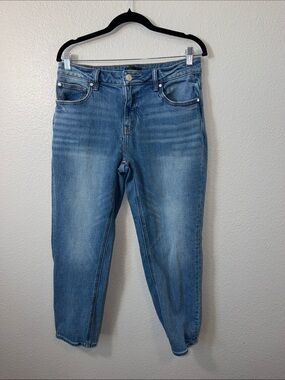 Quince Jeans Luna Stretch Slim-Boyfriend- Luna Blue
